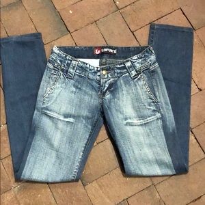 Lofur’s women’s denim size 28? Acid wash